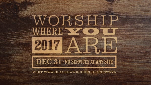 Worship Where You Are 2017